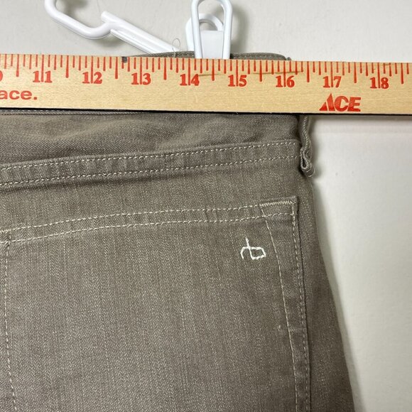 Rag & Bone Denim Jeans Women 31 Gray Slim Fit Casual Stretch Outdoorsy Preppy - Picture 4 of 15